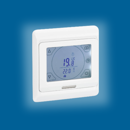 Digitales Thermostat mit Touchscreen für Infrarot-Wärmeleisten