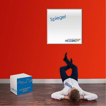Infrarot-Spiegelheizung fürs Bad von ELBO Therm
