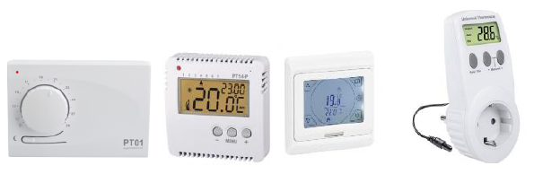 Thermostat mit Kabel für Infrarot-Wärmeleisten