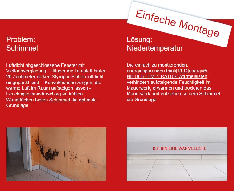 Wärmeleisten Komplett-Set für Einsteiger | think e energy