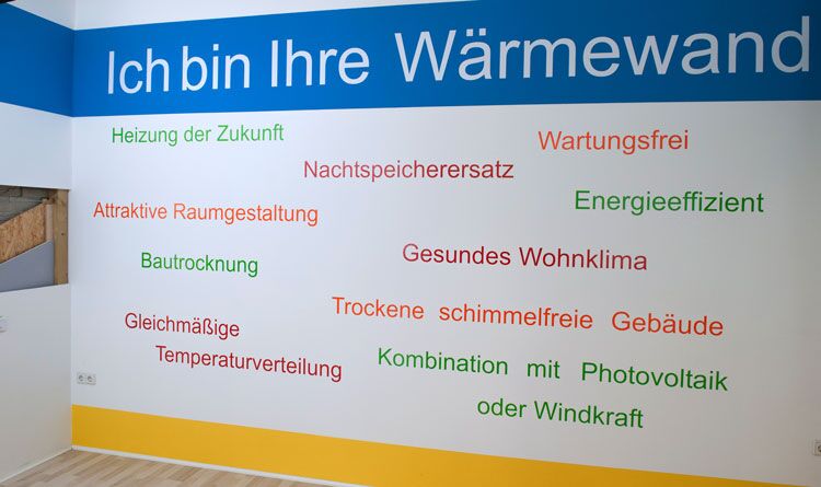 Infrarot Wärmedecke & Speicherdecke | Made in Germany | think e energy