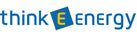 think E energy Logo weisser HG